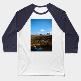 Seaton Sluice Harbour Baseball T-Shirt